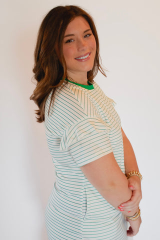 Green Heavenly Threads Dress