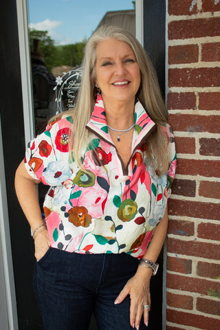 Worship in Wildflowers Top