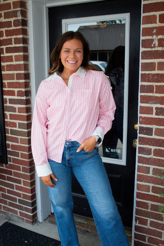 Pink Charleston Charm Top