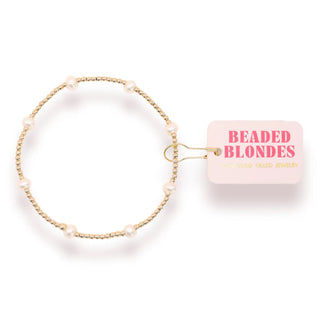 Dainty Kate Beaded Blondes Bracelet